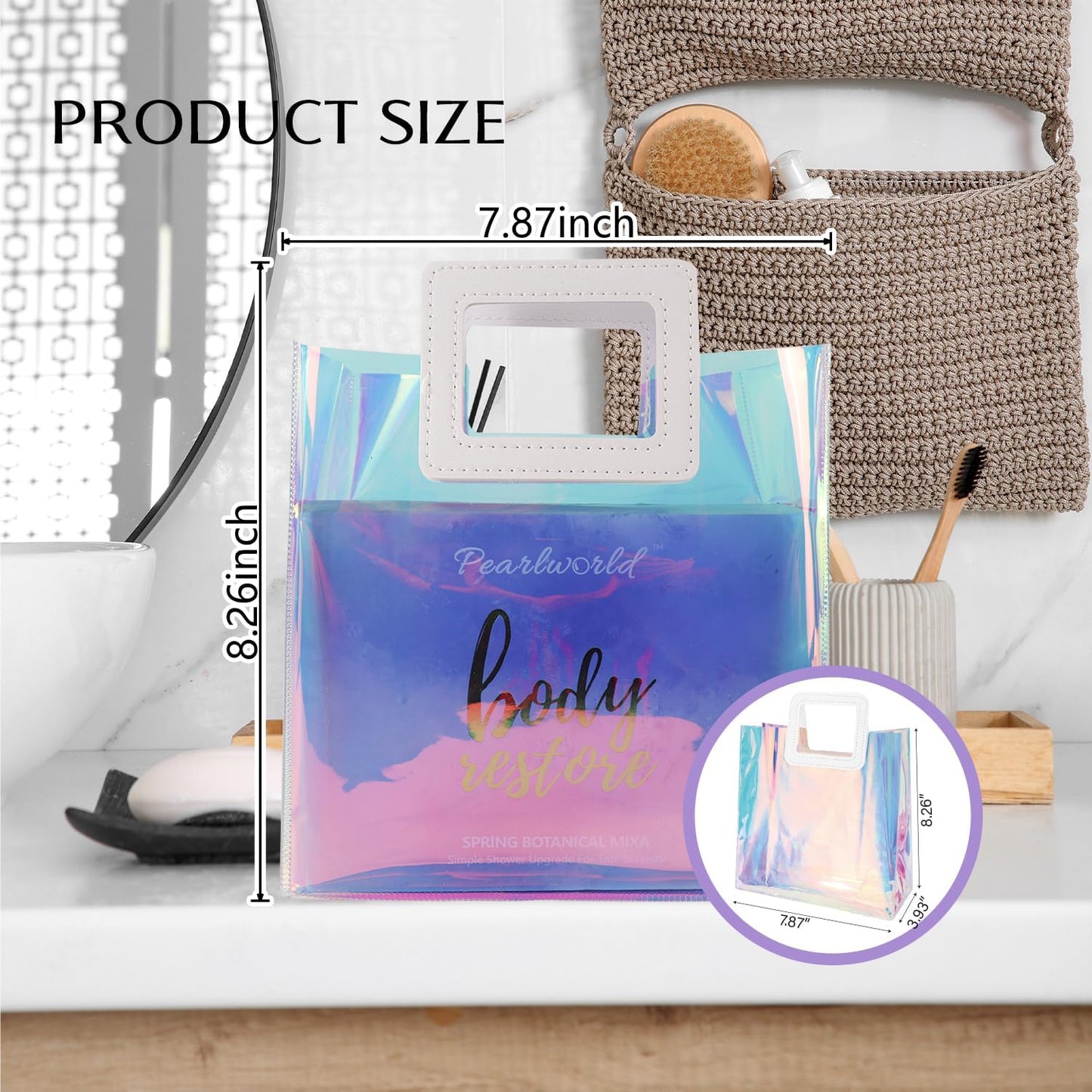 Spa Gift Set for Women, Whole Body Gift Basket for Teen Girls, 10 Piece Home Spa Set