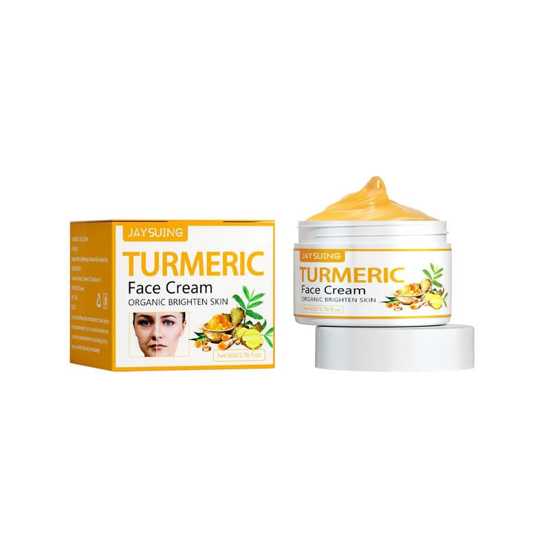 Turmeric Face Cream, 1 Count Tighten and Lift Face Cream, Moisturizing Face Cream for Mother'S Day Gift, Face Lotion for Women and Men