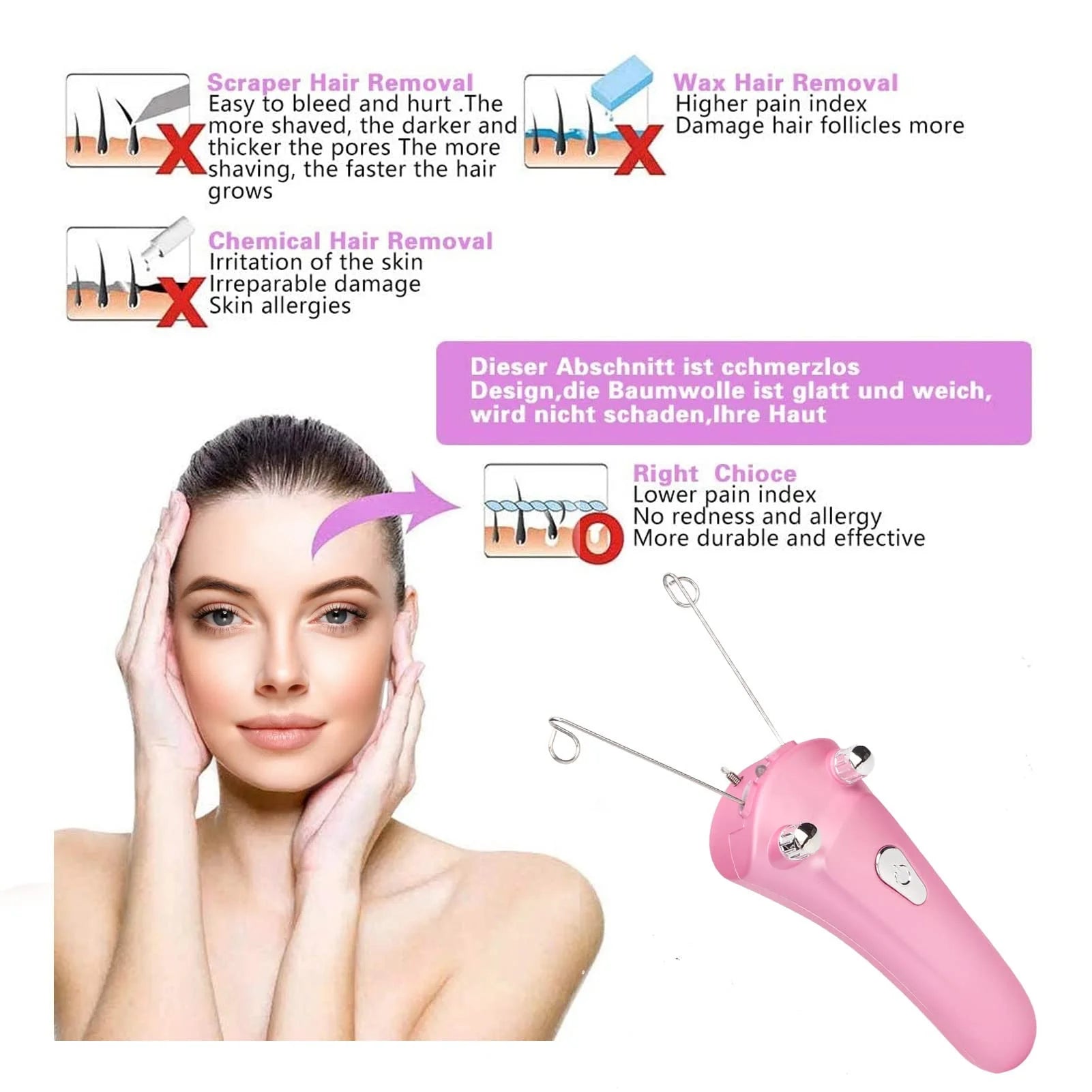 Eyebrow Threading Machine