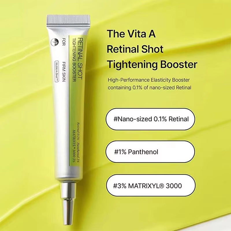 Korean Retinol Wrinkle Remover Cream Shot Tightening Firming Fine Line Enhancer Moisturizing Pore Shrinking Serum Face Skin Care