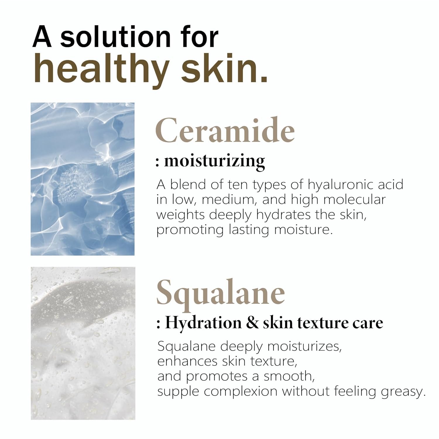 SKIN627 Daily Face Moisturizer, Face Cream, Facial Cream 1.76 Oz Korean Skin Care Korean Moisturizer (Ceramide with Panthenol)