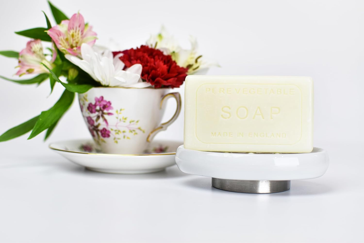 , Vintage Wrapped Shea Butter Soap, English Lavender, 200G