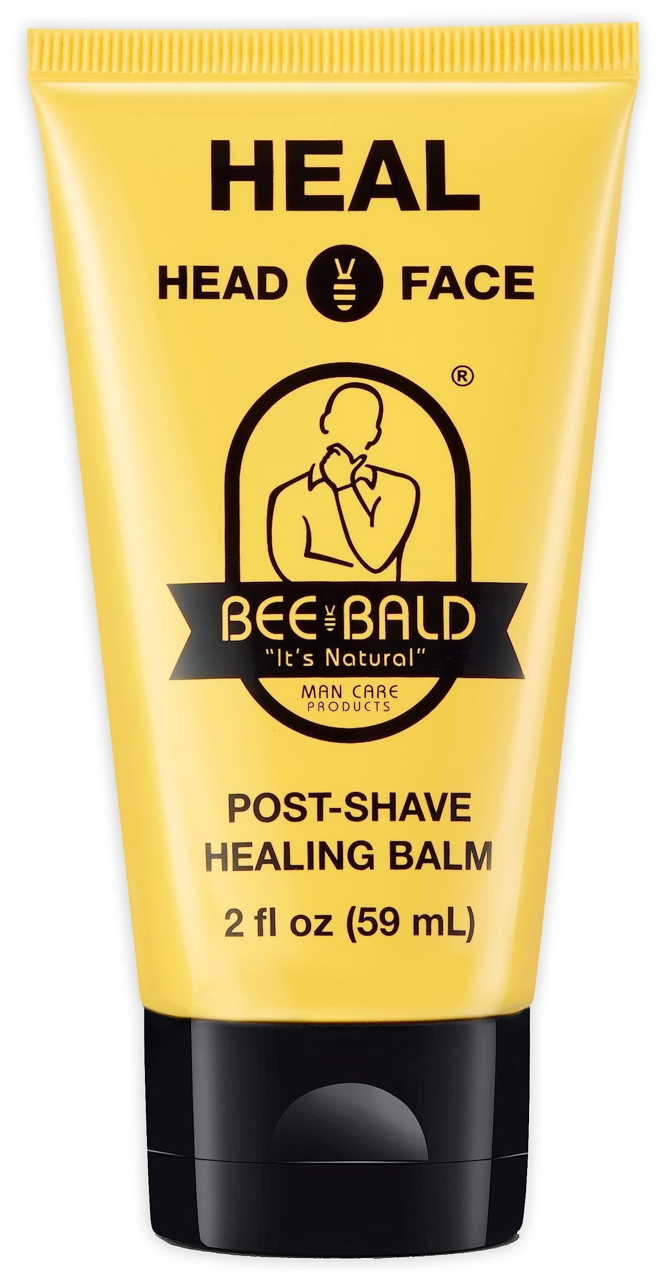 HEAL after Shave for Men Healing Balm, Immediately Calms & Soothes Damaged Skin, Treats Bumps, Redness, Razor Burn & Other Shaving Irritations, 2 Fl Oz