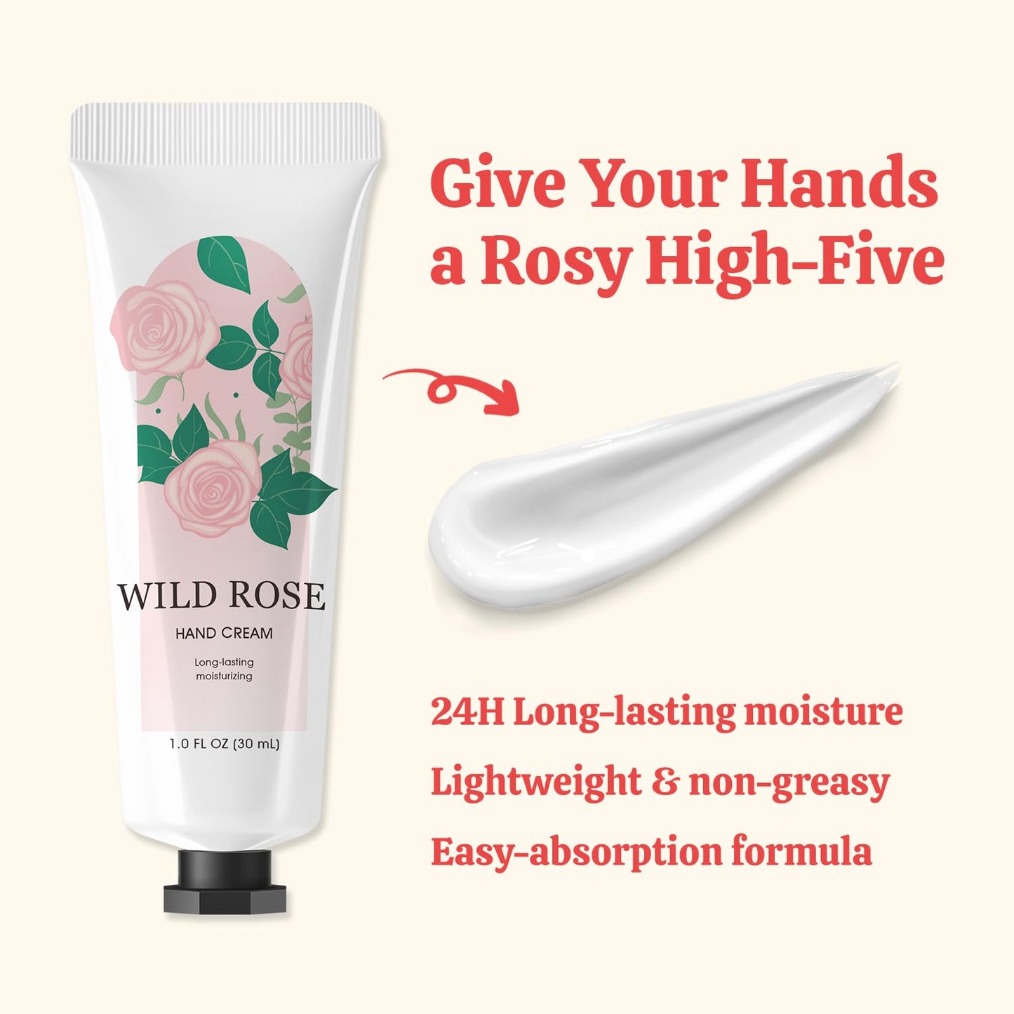 Spa Gifts for Women Bff Love Bath Sets, Rose 6Pc Bath and Body Gift Sets, Self Care Gifts, Mothers Day Gifts