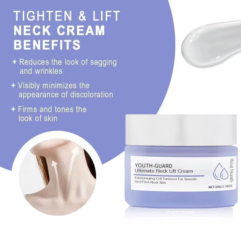 Neck Cream Face Lifting Firming Lightening Smoothing Care Lotion Moisturizer Neck Rejuvenation Cream
