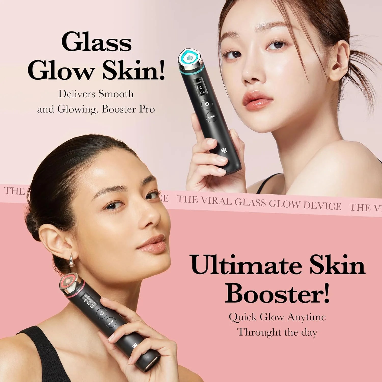 Glass Glow Skin Device