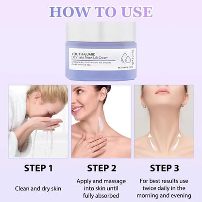 Neck Cream Face Lifting Firming Lightening Smoothing Care Lotion Moisturizer Neck Rejuvenation Cream