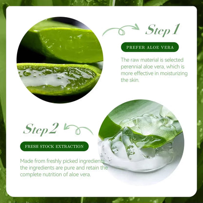 300G Moisturizing Aloe Vera Gel Cream Acne Treatment Face Cream Sun after Repair Sleeping Mask Face Care Skin Care