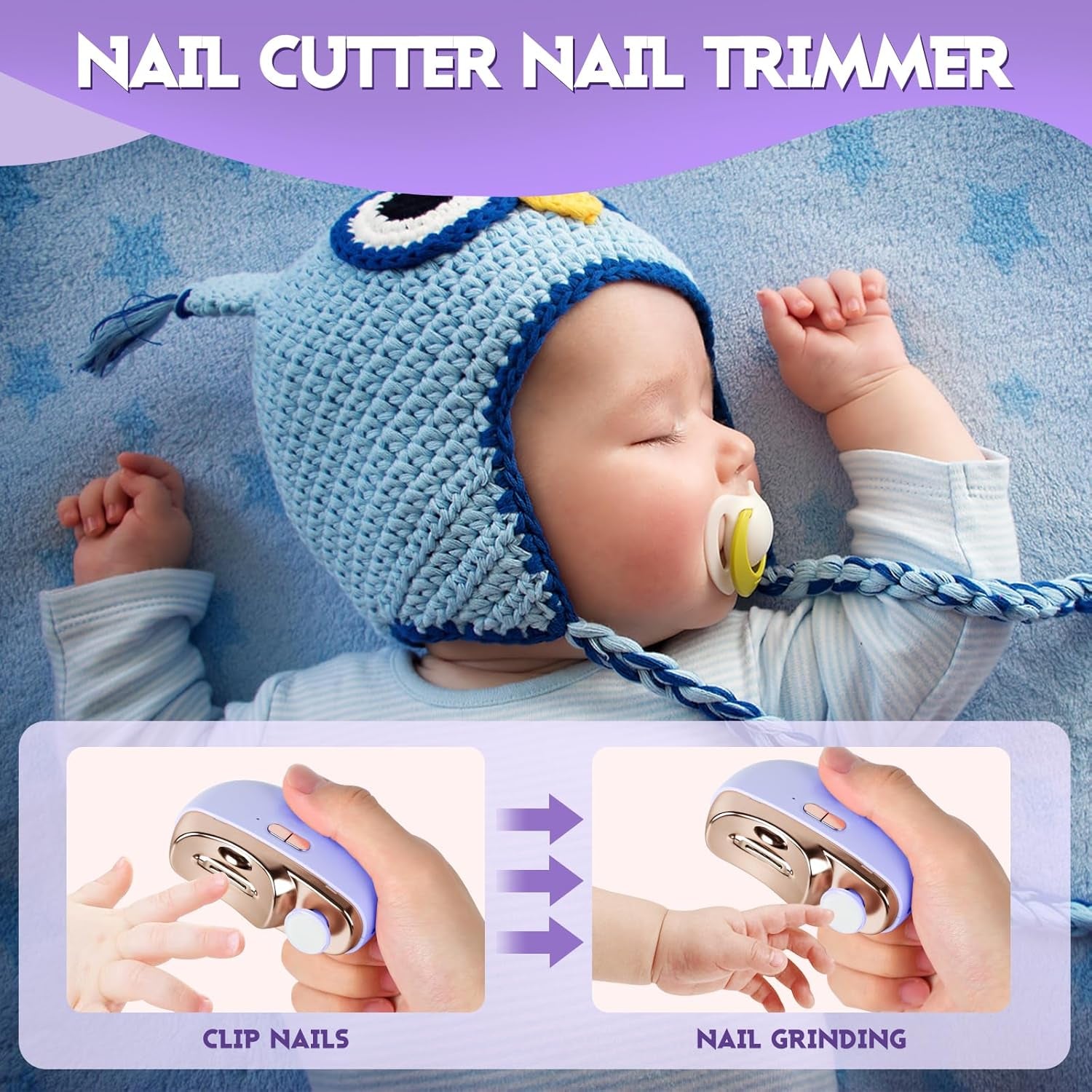 Electric Baby Nail Clippers