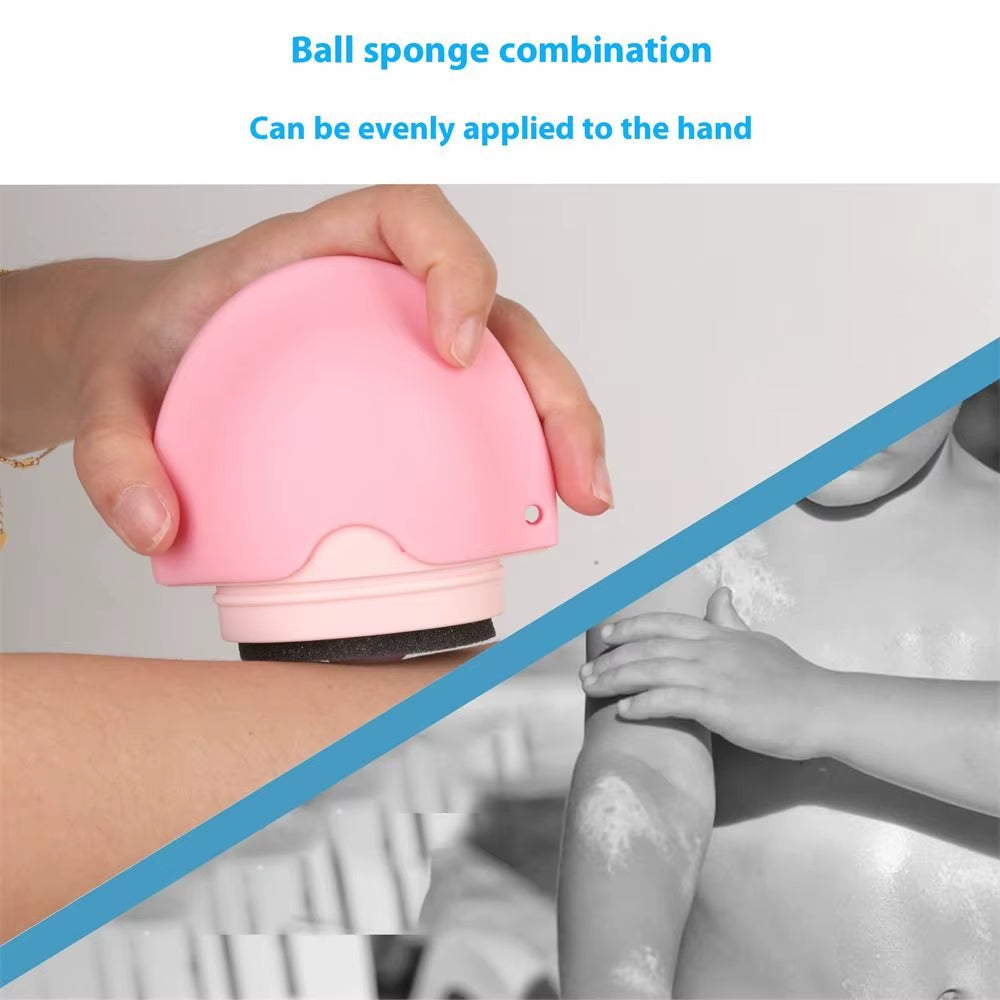 Silicone Suncream Roller Applicator Refillable Oval Isolation Lotion Cream Bottles Stitching Color Cosmetics Tool Travel