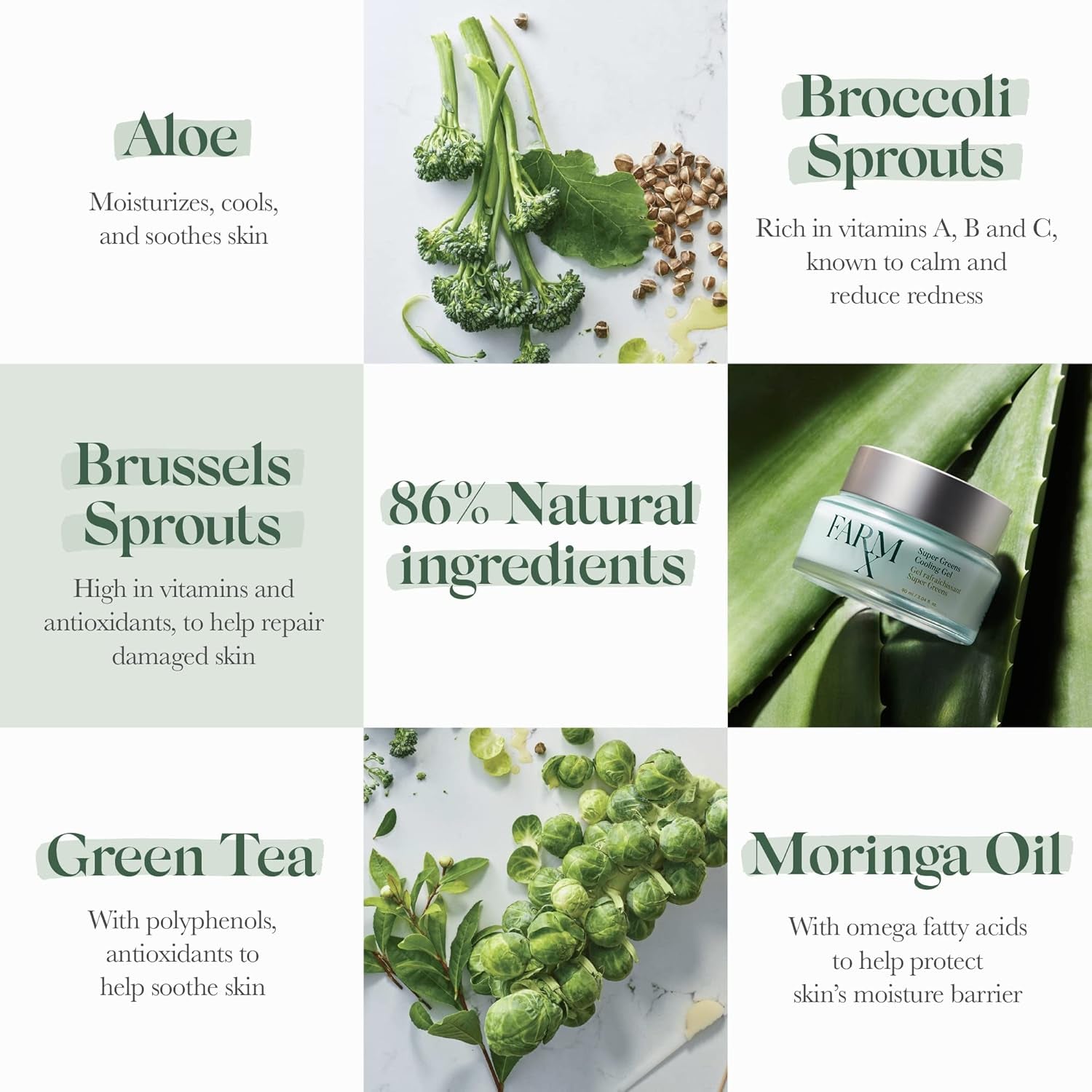 Super Greens Cooling Gel 