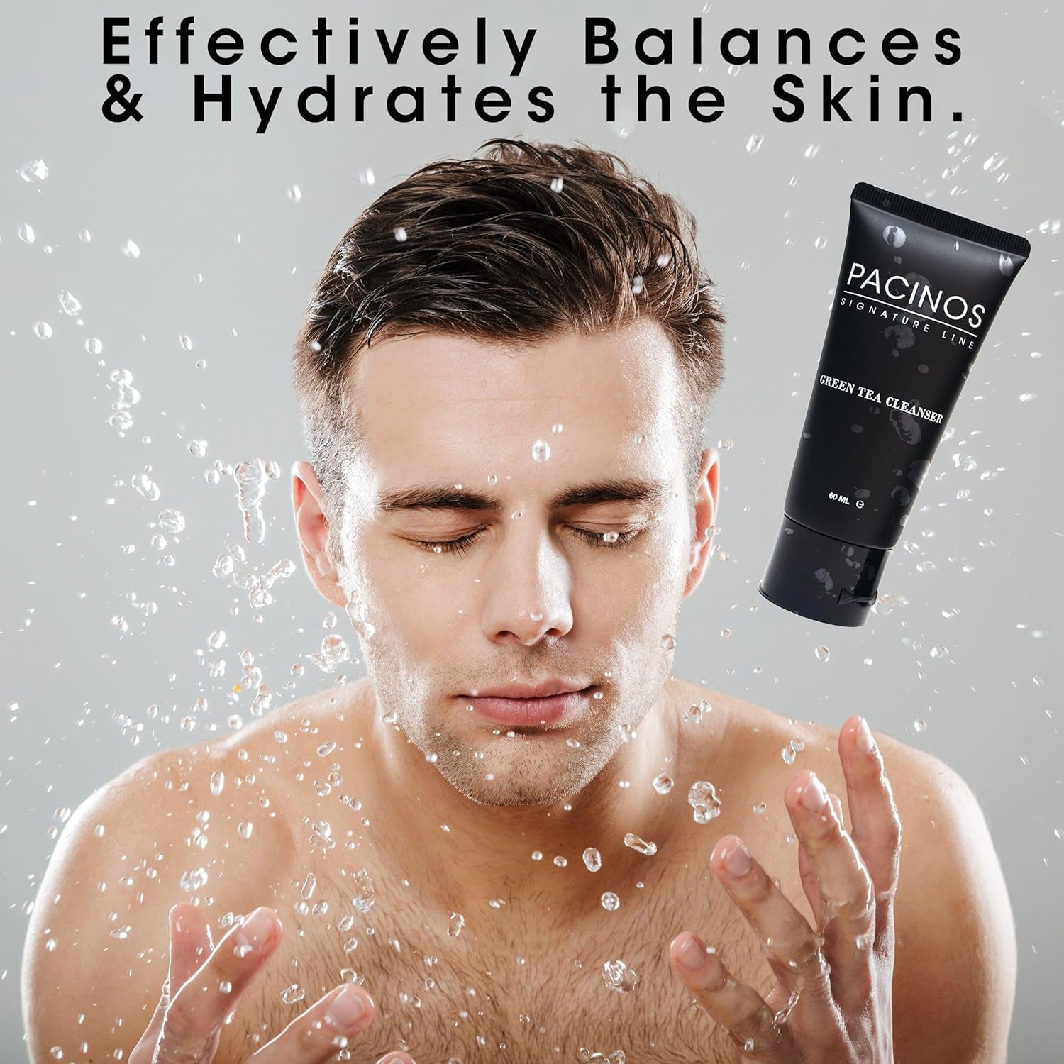 Green Tea Cleanser - Gentle Facial Cleanser - Nourishing Antioxidant Face Wash for Balanced Skin