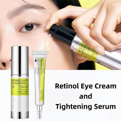 Korean Retinol Wrinkle Remover Cream Shot Tightening Firming Fine Line Enhancer Moisturizing Pore Shrinking Serum Face Skin Care