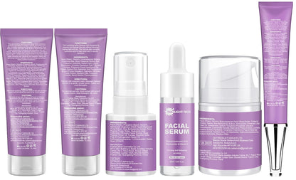 Skin Care Set,Gentle Anti-Aging Skin Care Kit,Hydrate, Moisturize Skin,Facial Skin Care Routine Kit Women Teen Girls Travel Skincare Gift Set,Women Mom Gifts for Christmas Valentines Birthday Gift Her