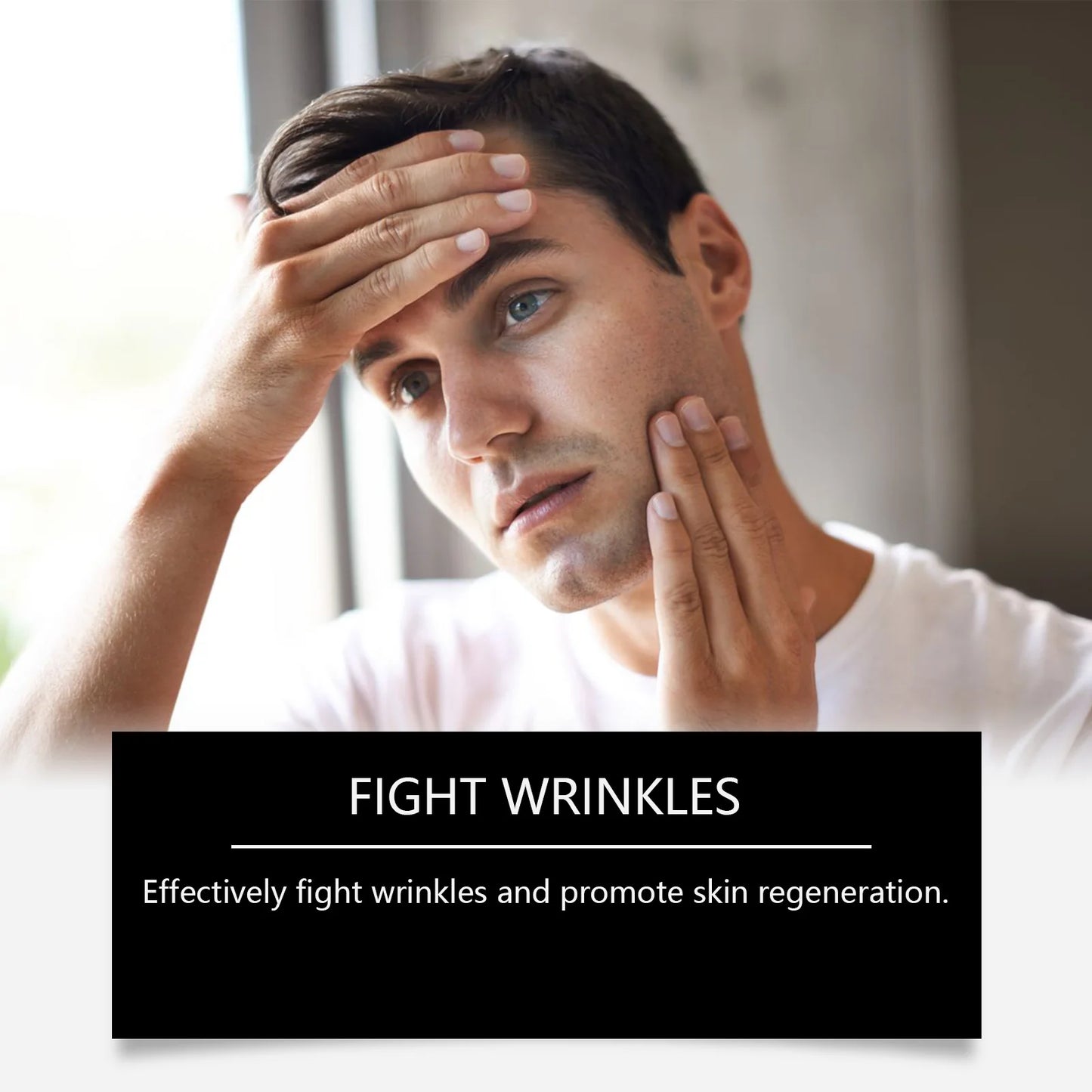 Men'S Face Wash Gift Set Gentle Cleansing Hydrating Skincare Moisture Balance Oil Control